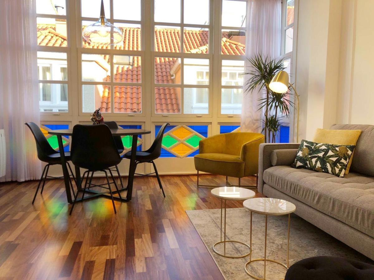 Yuhom Casas Con Alma Galera 3º Apartment A Coruna Luaran gambar